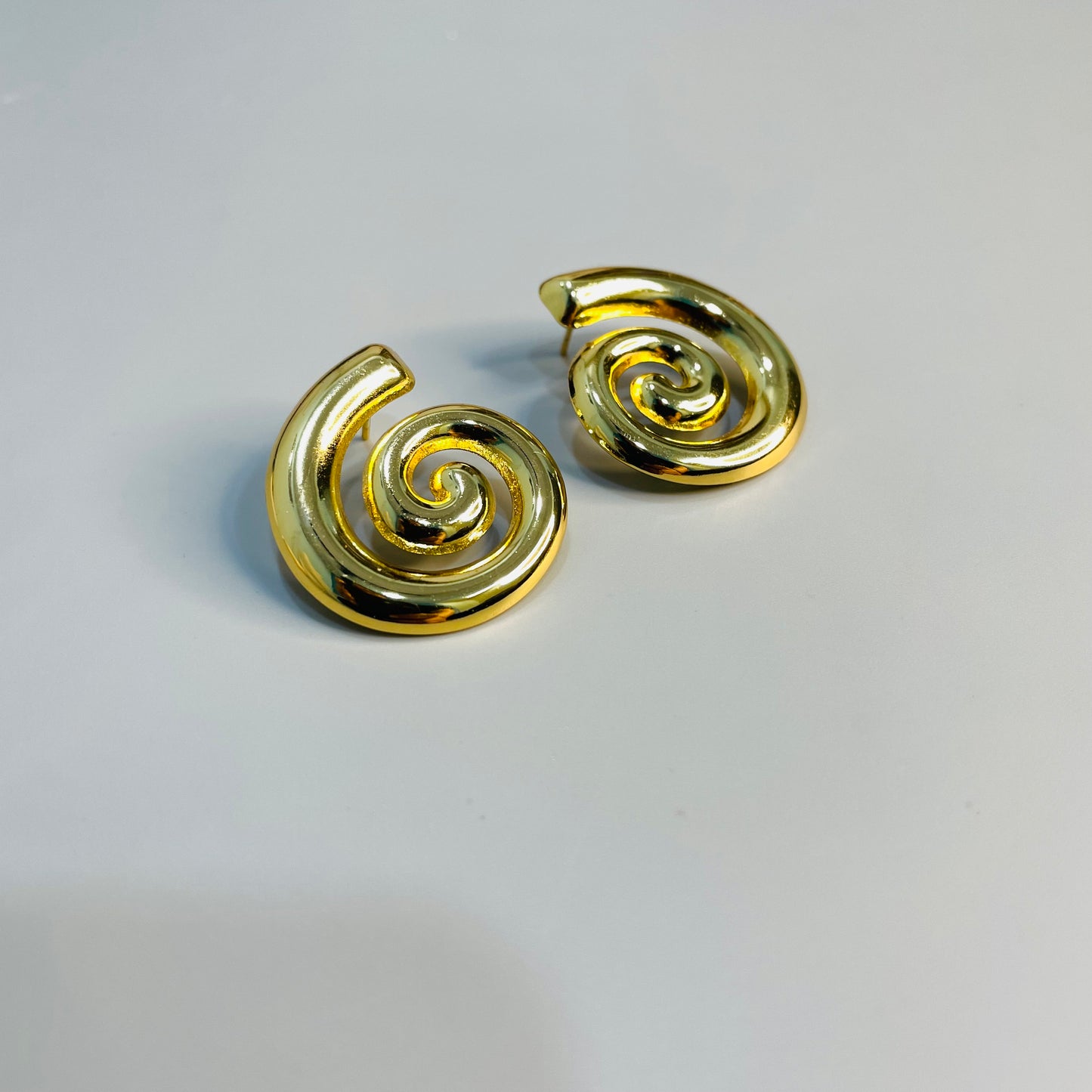 Spiral earrings