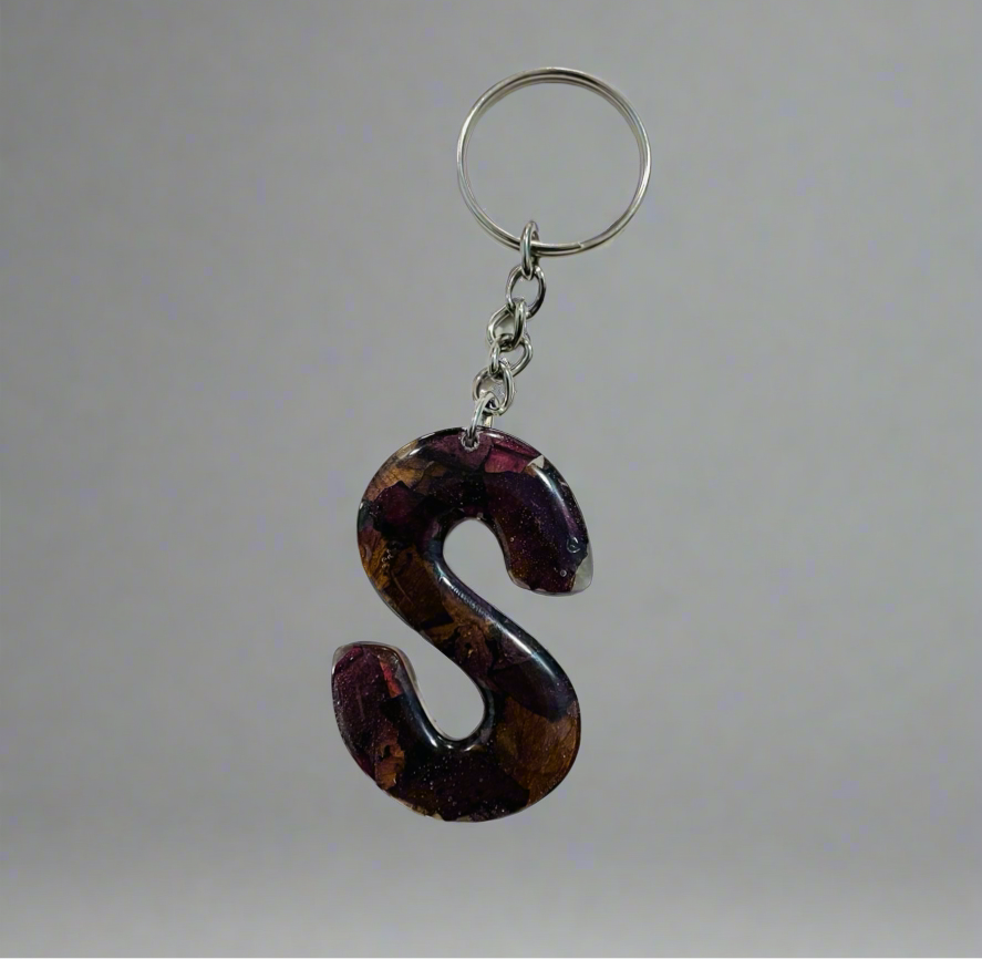 Alphabet keychain