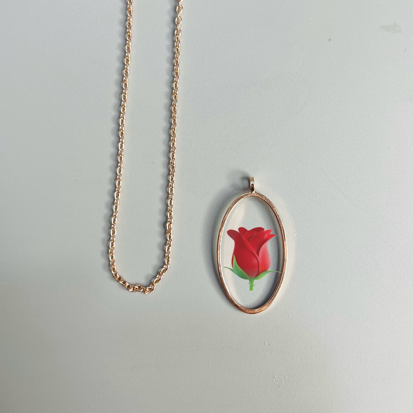 Sleek necklace(flower preservation)