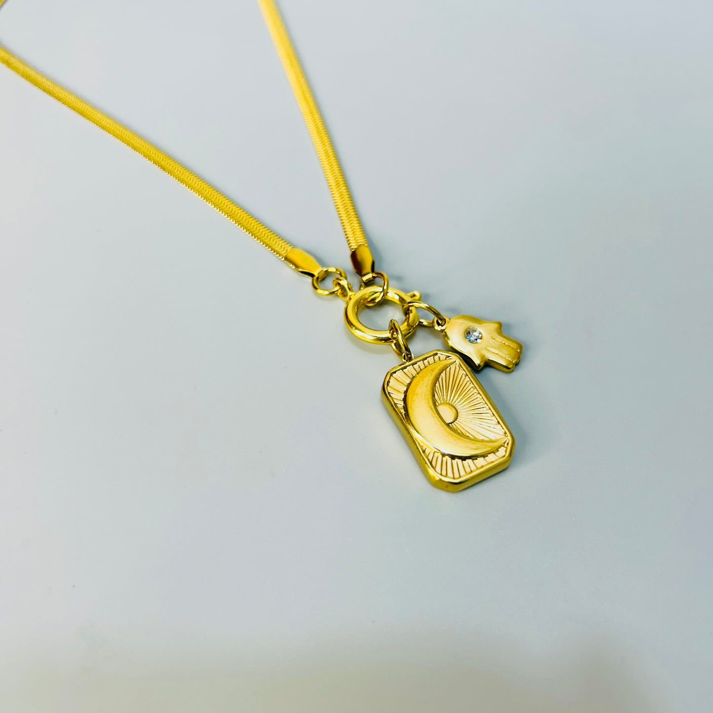 Multi charm snake chain