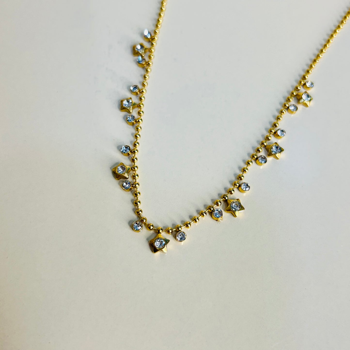 Star studded necklace