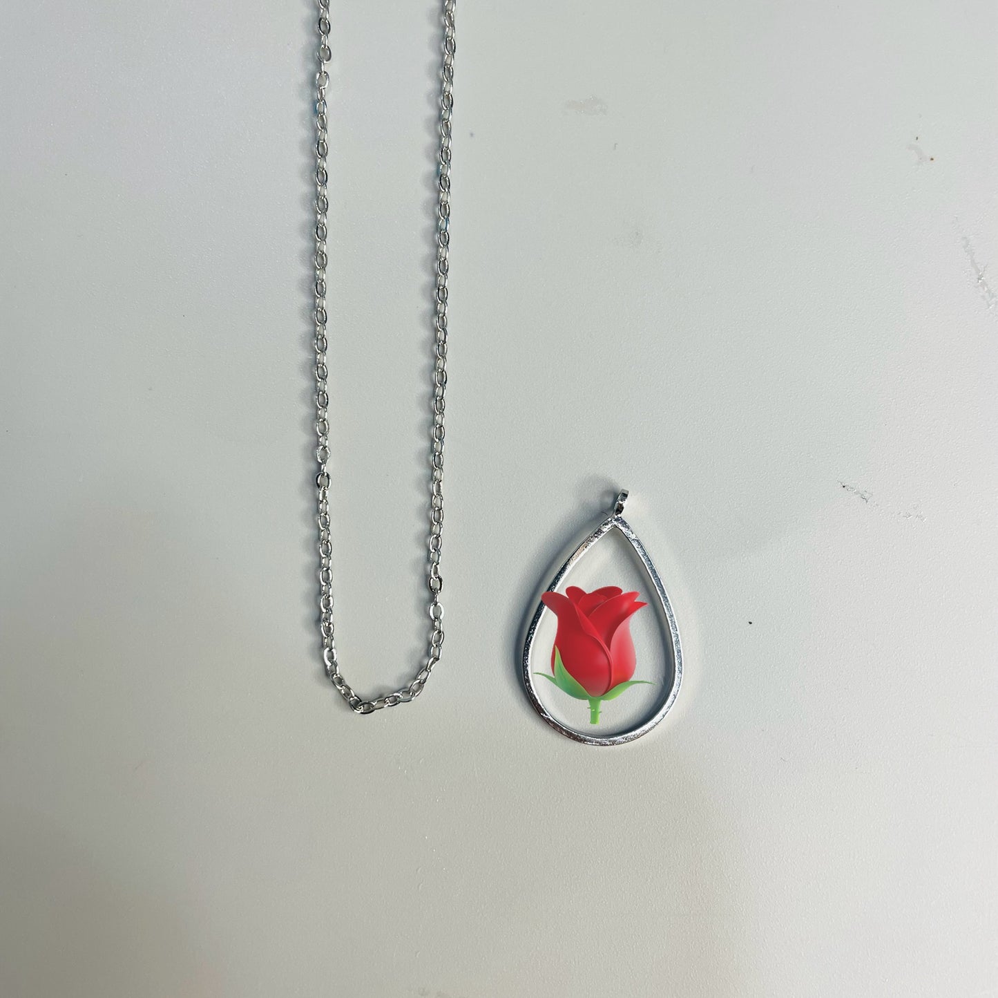 Sleek necklace(flower preservation)
