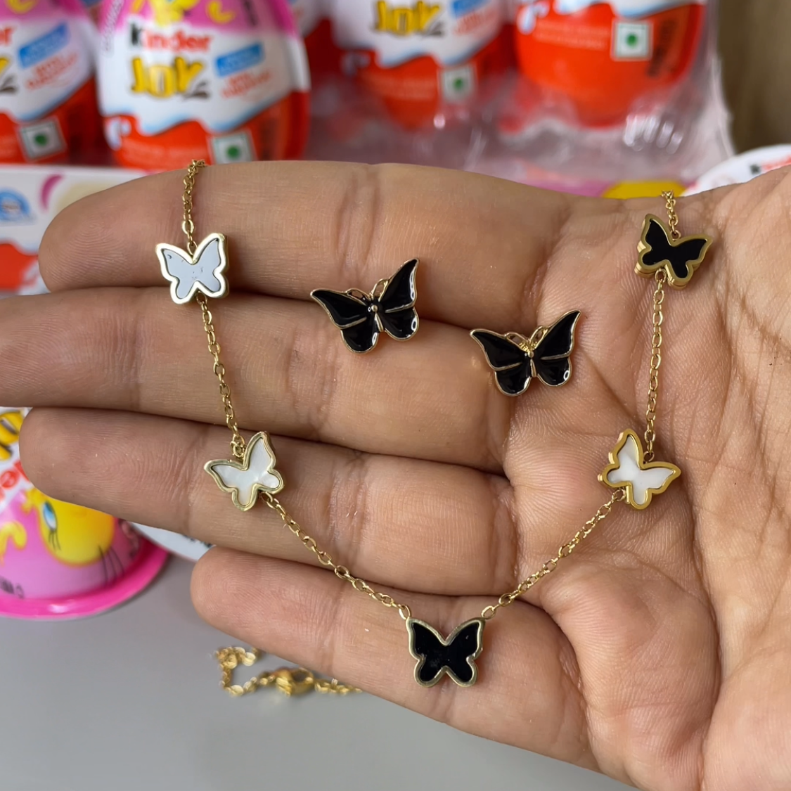 Black butterfly kinderjoy