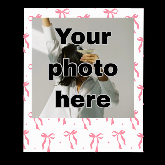 Polaroid fridge magnet