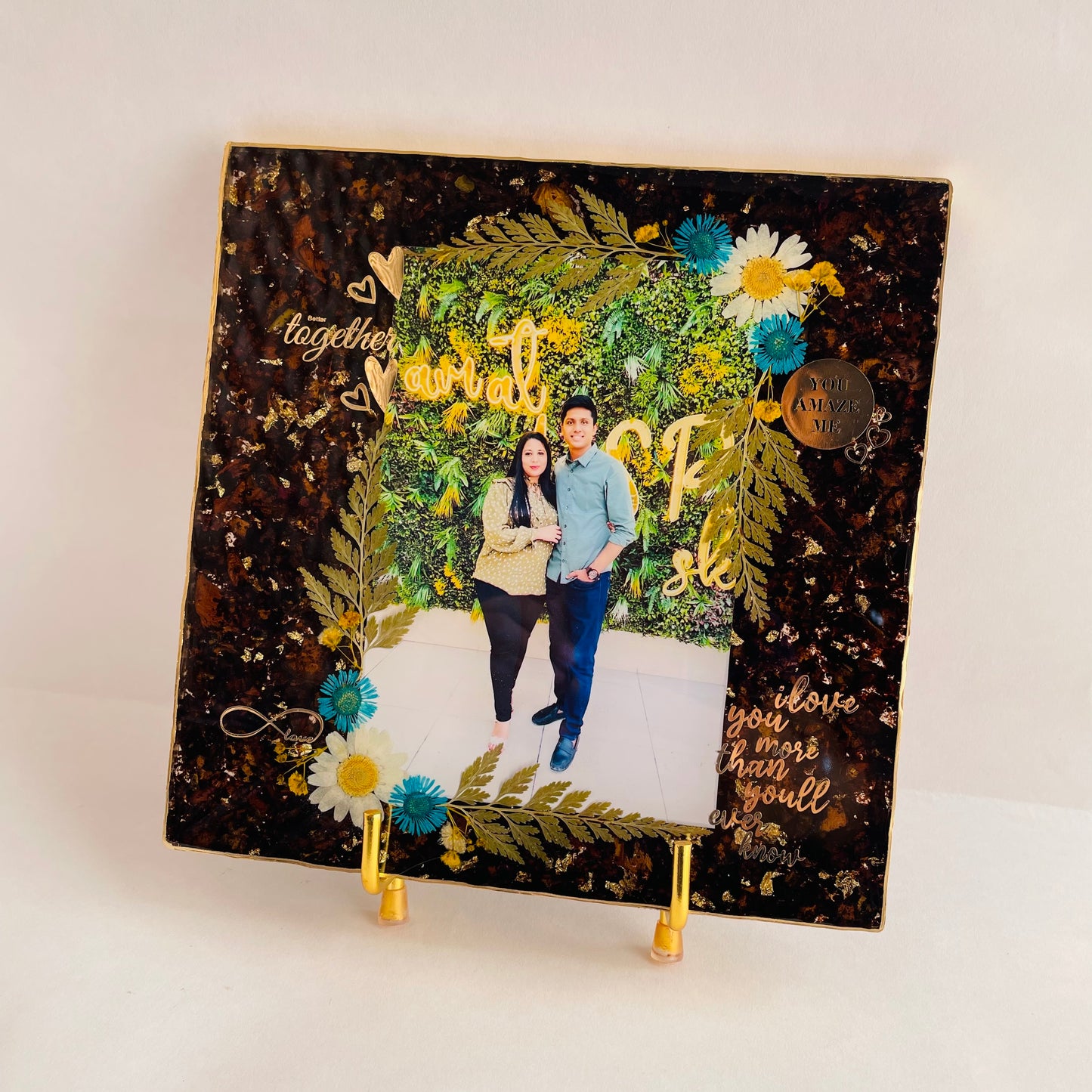 8 inches square frame