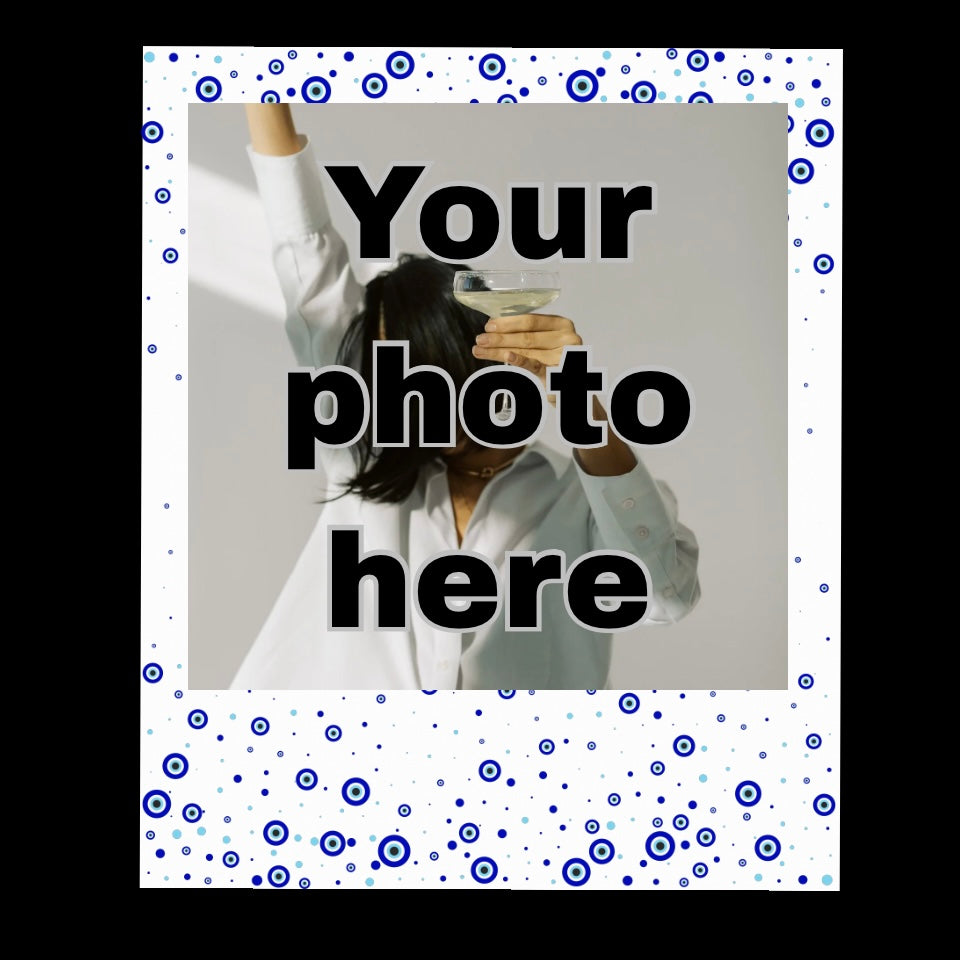 Polaroid fridge magnet