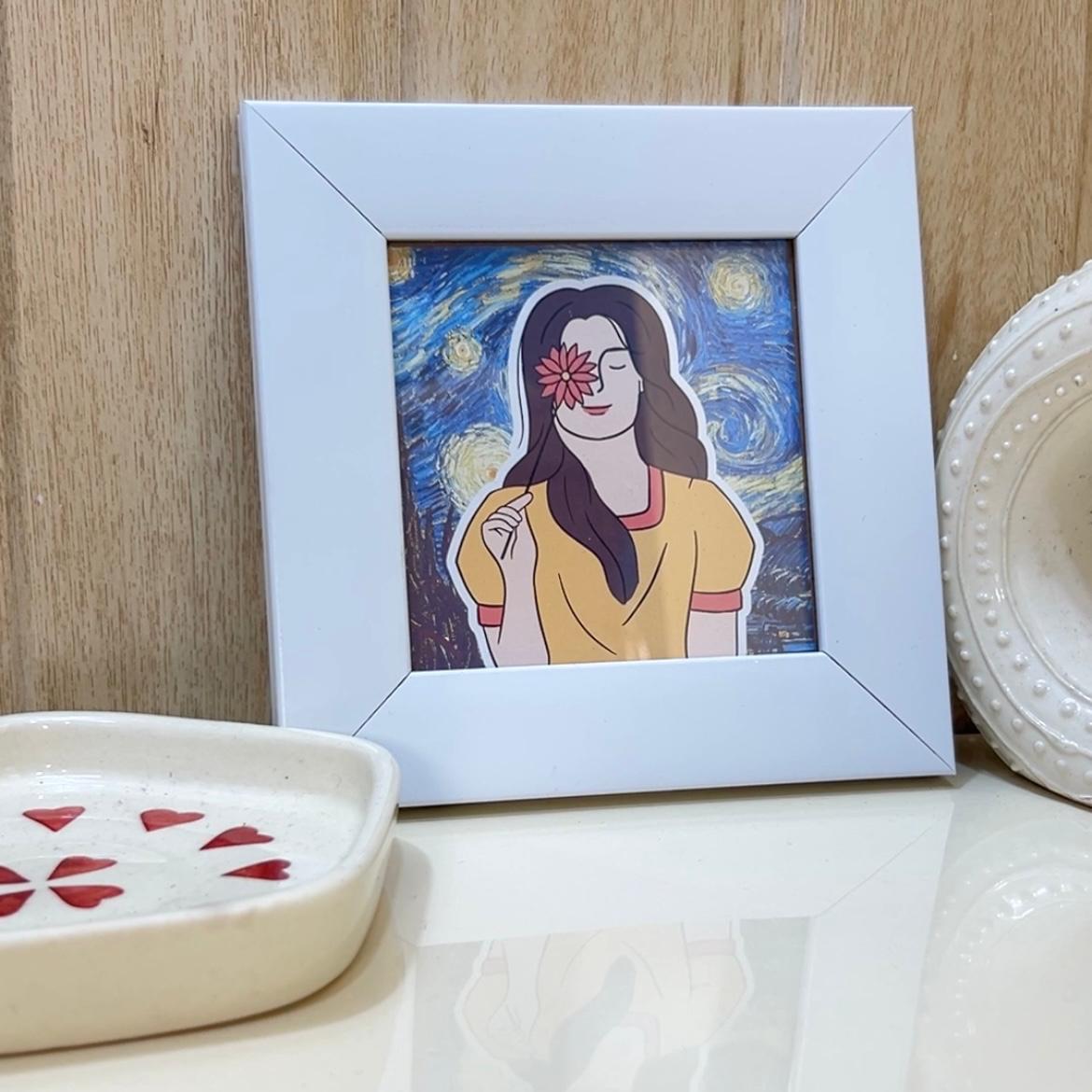 Starry night frame