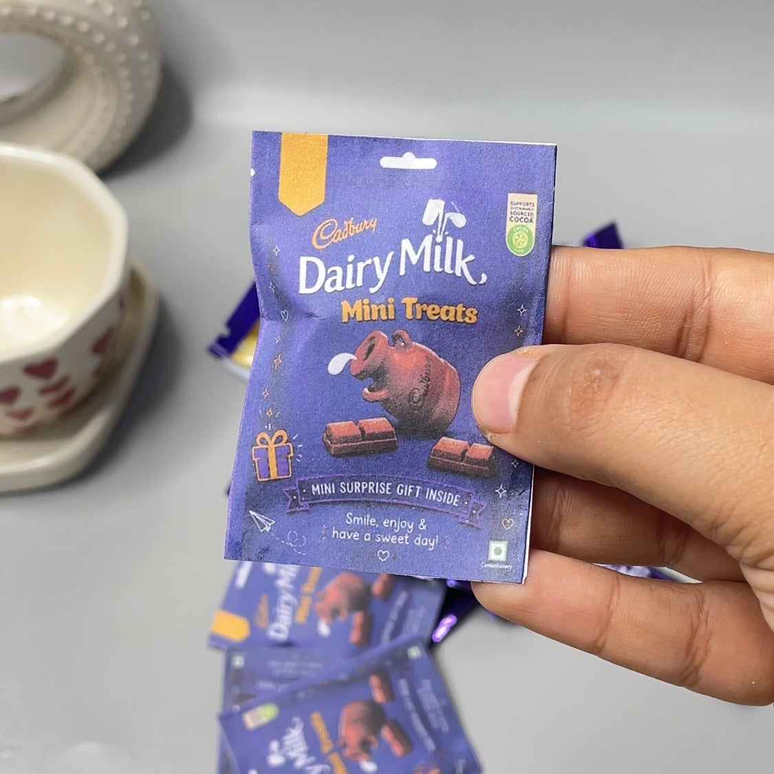 Dairy milk mystery jewellery pack