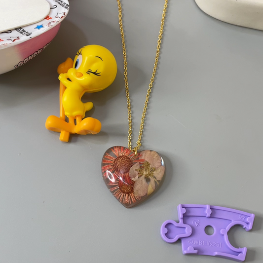 Mix flower necklace