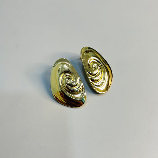 Swirl earrings