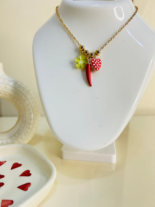 Sweet n spicy necklace