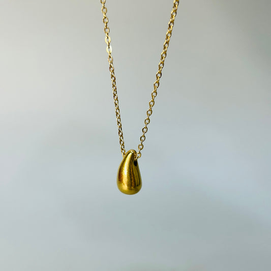 Tiny pear necklace