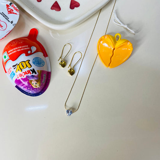 Heart solitaire kinderjoy