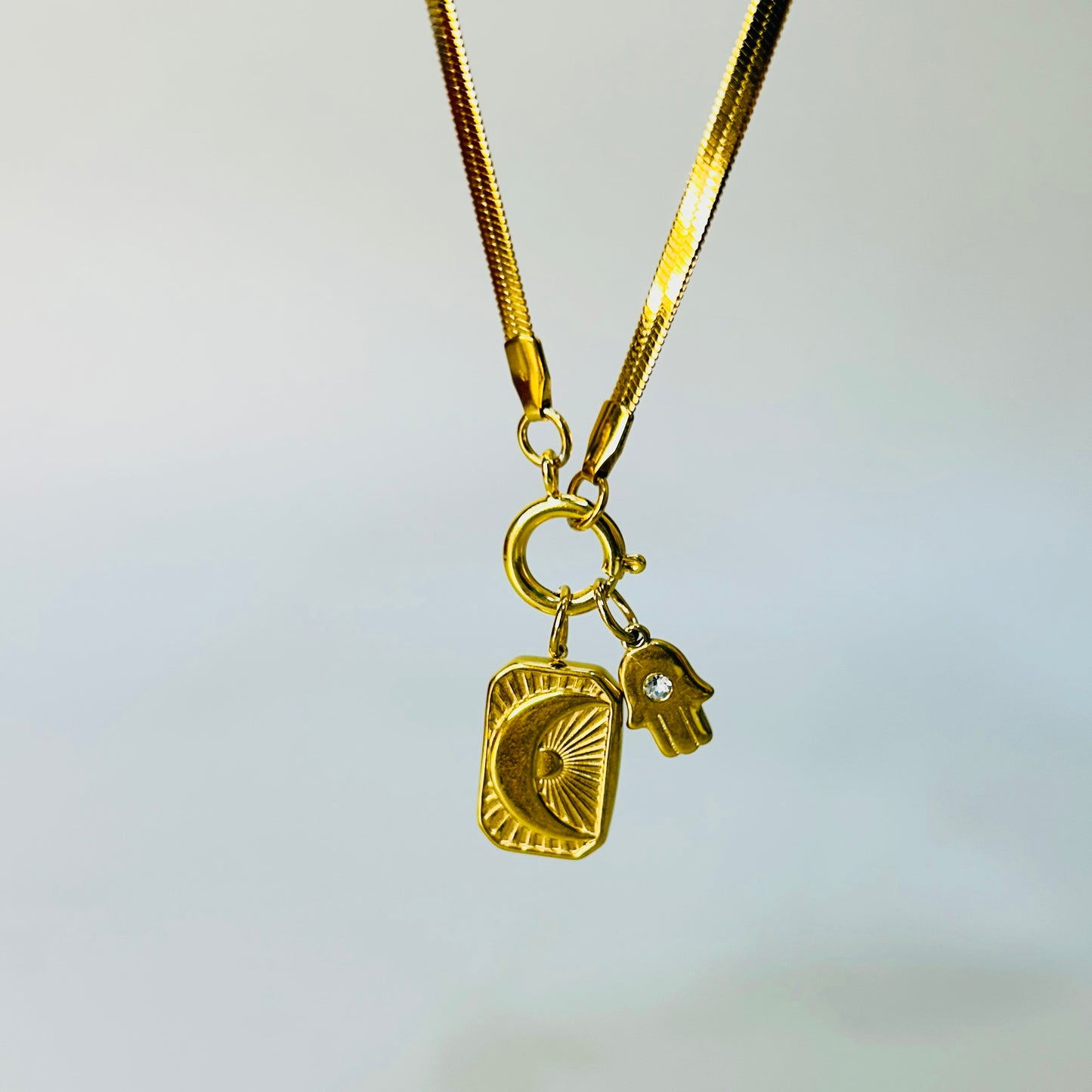 Multi charm snake chain