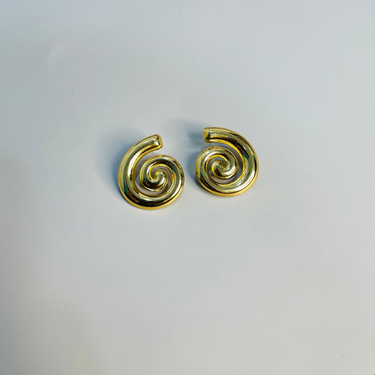 Spiral earrings