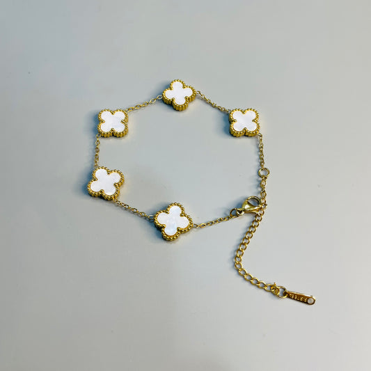 White clover bracelet